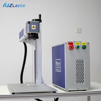Mini graveur laser à fibre de bureau 20W pour l'impression de logos sur métal, machine de marquage de bijoux pour petites entreprises