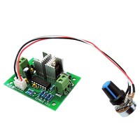Pengontrol Kecepatan Motor DC PWM 12V-24V Modul Kontrol Kecepatan Tanpa Tingkat Satu Arah CCM9