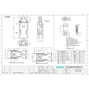 ملحقات موصل D-Sub مطلي بالذهب سدادة 6P لخط توصيل محرك سيرفو معالجة محسنة موصل محرك سيرفو - Product Image 6