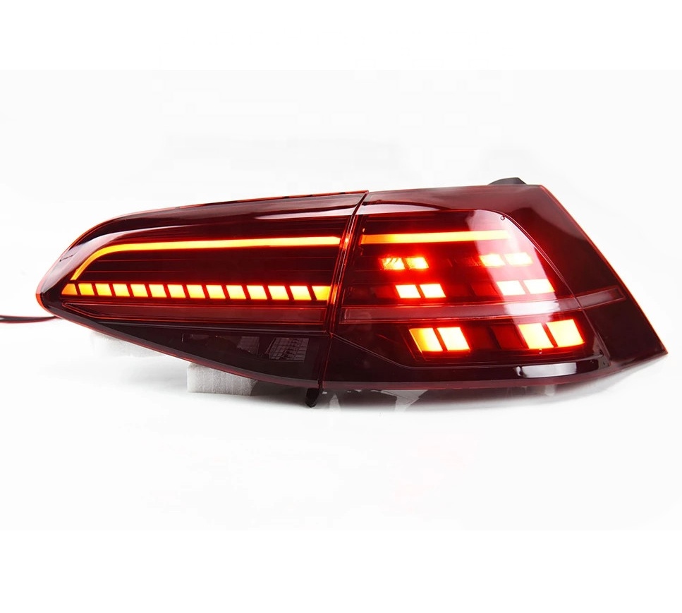 Задние фонари для VW Golf7 Volkswagen Golf 7 MK 7 7,5 2013-2020, задние фонари, задние фонари, светодиодный сигнал, задние фонари для парковки, противотуманные фары