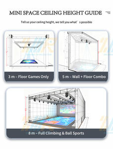 Solution unique pour construire un parc de trampoline Zone bonus Projection interactive Motion Games Supplier AR Sports Arena - Product Image 5