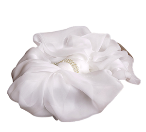 Sciarpa <span class=keywords><strong>di</strong></span> <span class=keywords><strong>seta</strong></span> bianca per la stampa <span class=keywords><strong>di</strong></span> colore bianco sciarpe in <span class=keywords><strong>Chiffon</strong></span> <span class=keywords><strong>di</strong></span> <span class=keywords><strong>seta</strong></span> 100% - Product Image 5