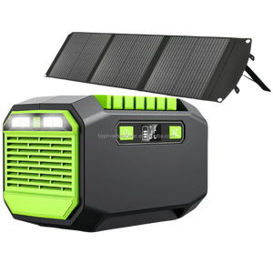 200W Portable <b>Solar</b> <b>Generator</b> 100Wh Compact for Camping RV Outdoor Emergency - Product Image 3