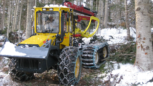 Cadenas de oruga de acero 40Cr soldadas 710/26.5 de alta resistencia para uso forestal y en terrenos accidentados, venta al por mayor de fábrica, cadenas de tracción 710/26.5 - Product Image 6