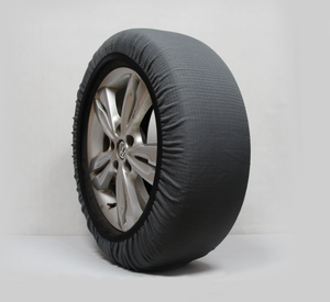 Chaussettes de neige de la série Jacquard en polyester, tissu antidérapant, chaînes à neige textiles - Product Image 1