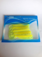 Leurre de pêche souple en PVC de haute qualité 8cm 6g - Queue en T, Queue de pagaie, 4 options de couleurs, sans sel, pour Zander, Bar, Brochet