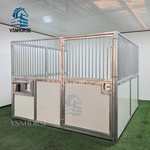 Box per Cavalli Mobile Leggero, Stalla Modulare Portatile, Rifugio Temporaneo con Design Facile da Montare per Eventi e Trasporto - Product Image 5