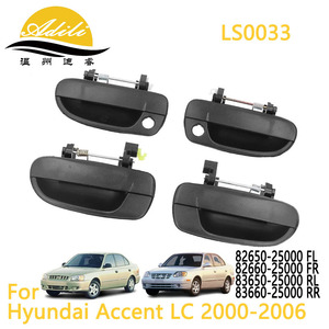 มือจับประตู Adili รุ่น LS0033 สีดำ ทำจากพลาสติก สำหรับรถยนต์ฮุนได แอคเซนท์ LC ปี 2000-2006 - Product Image 1