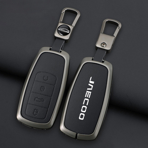 Pour Chery Jaecoo J7 J8 7 Tiggo 8plus 8 5 Plus 7pro Max Omoda 5 <span class=keywords><strong>C5</strong></span> Arrizo en alliage de Zinc en cuir housse de clé de voiture <span class=keywords><strong>coque</strong></span> de protection - Product Image 6