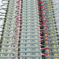 Modules LED SMD 5054 étanches IP65 à haute luminosité 3 LED pour enseignes publicitaires LED