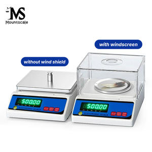 Balance analytique intelligente électrique 200g/0,001g 1mg avec base métallique - Product Image 1