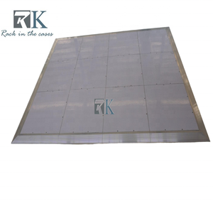 Modular Dance Floor Durable White Dance Flooring Glossy Surface Dance Floor Panels for Wedding Concert Church Use - Product Image 3