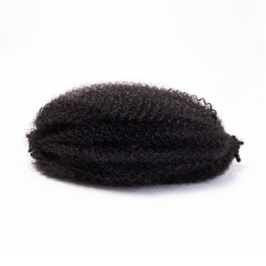 Natural Black Afro Kinky Wicks for African Braids Braiding Curly Human Hair Twisted Dreadlocks Extensions - Product Image 2
