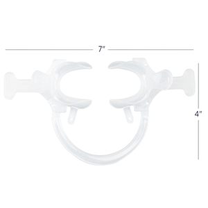 Retractores Bucales Tipo C Practicon, Retractores Labiales Ortodónticos Desechables de Plástico Rosa Tipo C para Apertura Bucal y Blanqueamiento Dental - Product Image 2