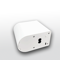 Kit de mini moteur de rideaux électriques intelligents de 2.2 m avec Tuya WiFi et télécommande pour bureau à domicile salon chambre utilisation intérieure