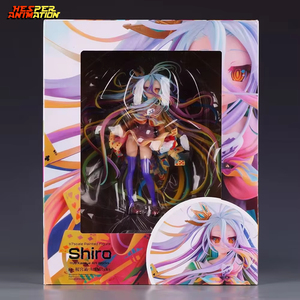 ฟิกเกอร์อนิเมะ HESPER ขนาด 28 ซม. ของเล่นสะสม โมเดล PVC ตัวละครชิโร่ จากเรื่อง <span class=keywords><strong>No</strong></span> <span class=keywords><strong>Game</strong></span> <span class=keywords><strong>No</strong></span> <span class=keywords><strong>Life</strong></span> งานศิลปะจาก Shiro Art Works - Product Image 2