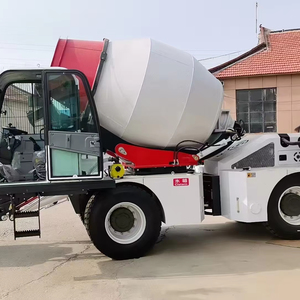 Bétonnière autochargeante, camion, équipement de construction pour projets de bâtiment - Product Image 1