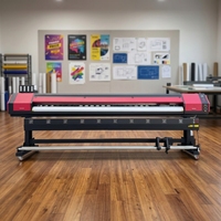 Impresora Industrial de Solvente Allprint Certificada de 3.2m (10 pies) con Cabezal I3200 y Estructura Reforzada para Carteleras