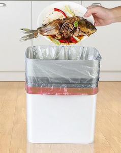 ถุงขยะหัวหม่าเหิงชุน 4 แกลลอน ถุงขยะแบบมีเชือกผูก แข็งแรง ทนทาน สีเทา บรรจุ 15 ถุง - Product Image 3