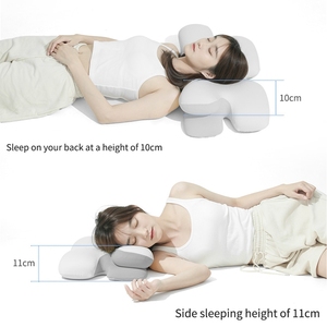 Almohada de Espondilosis <span class=keywords><strong>cervical</strong></span> de rebote lento Almohada <span class=keywords><strong>cervical</strong></span> de espuma viscoelástica para cuello - Product Image 2