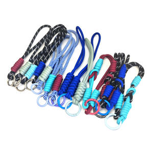 Lanière de téléphone portable courte en polyester tressé coloré portable, durable, porte-clés, anti-perte, design mignon - Product Image 4