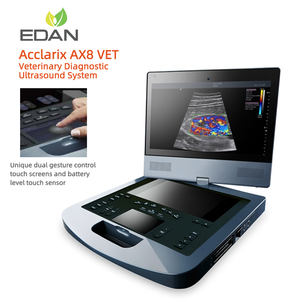 Appareil d'échographie vétérinaire portable EDAN Acclarix AX8 VET, sondes convexes, linéaires et à réseau phasé pour animaux de petite et grande taille - Product Image 5