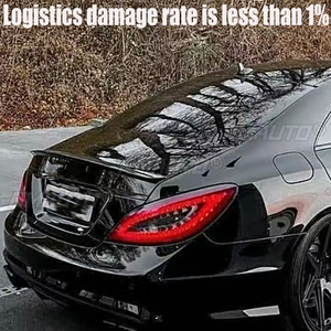 สปอยเลอร์หลังรถยนต์ W218 C218 สำหรับ Mercedes Benz CLS220 CLS250 CLS350 CLS400 CLS500 CLS63 AMG Style ปี 2011-2017 ลายคาร์บอน - Product Image 2