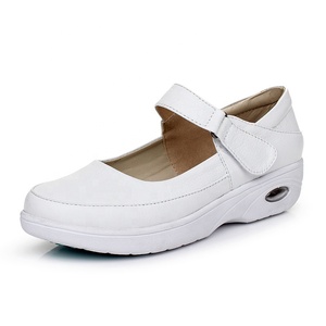 <span class=keywords><strong>Scarpe</strong></span> da allattamento antiscivolo comode da <span class=keywords><strong>donna</strong></span> in pelle pieno fiore di mucca <span class=keywords><strong>bianche</strong></span> <span class=keywords><strong>scarpe</strong></span> di sicurezza da lavoro ospedaliero - Product Image 2