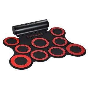 Electronic Drum Kit 9 Pad Silicone Foldable With Drumsticks For Practice - Product Image 3