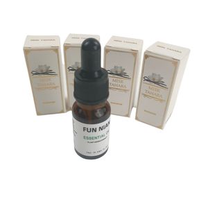 定制Logo白纸板纸卡化妆品5毫升10毫升纸盒香水样品精油包装盒 - Product Image 6