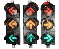 Feu de signalisation directionnel LED à flux élevé 300 mm, étanche IP65, garantie 5 ans, certification CE et routière