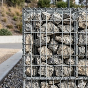 Panneau <span class=keywords><strong>de</strong></span> gabion soudé galvanisé conforme aux normes européennes pour balcon, aménagement paysager et clôture <span class=keywords><strong>en</strong></span> <span class=keywords><strong>pierre</strong></span> - Product Image 1