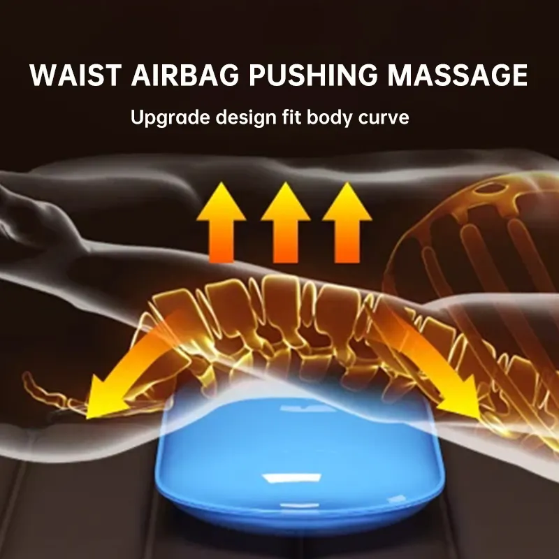 Matelas vibrant électrique de coussin de massage de chauffage de Shiatsu de masseur de soins de santé pour le corps
