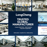 Accessoires de structures de montage solaires photovoltaïques LongCheng (aluminium/acier inoxydable) pour centrales électriques à grande échelle - Usinage CNC