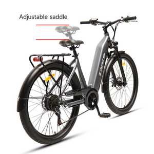 TXED Adults 27.5 Inch Electric City Commuter Bike 36V 250W Brushless Motor 7 Speed Lithium Battery Electric Bicycle - Product Image 3