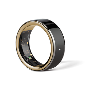 고급 폴란드어 블랙 나토 세라믹 5 ATM 방수 초박형 스마트 링 정보 나머지 지원 종일 착용 - Product Image 2