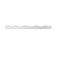 Meilleure vente transfrontalière : Plateau de rangement rectangulaire moderne et minimaliste multifonctionnel pour salle de bain, plat décoratif simple pour bibelots