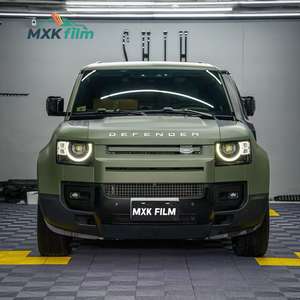 Rouleaux de film PET pour voiture, couleur <span class=keywords><strong>vert</strong></span> militaire <span class=keywords><strong>mat</strong></span>, effet carbone <span class=keywords><strong>vert</strong></span>, vinyle satiné anti-rayures, pour <span class=keywords><strong>covering</strong></span> automobile - Product Image 2