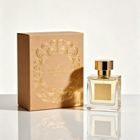 Flacon de parfum de haute qualité 5ml 15ml 50ml, boîte cadeau en papier, impression UV, texture mate pour parfum de marque privée