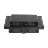 Ventilation extérieure pour camping-car de haute qualité 150x80MM 12V Noir et Blanc, Sortie d'échappement rapide, Prix usine OEM