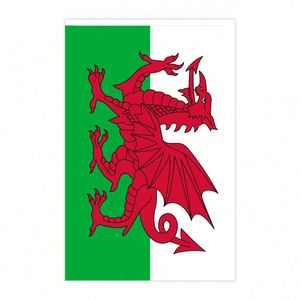 Wholesale 5.5x8 Inches Wales String Bunting <b>Flags</b> for Indoor and Outdoor Decoration(20pcs/set) - Product Image 2