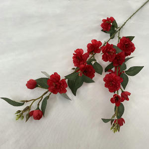 Nouvelles Fleurs Artificielles de Camélia Écologiques pour Décoration d'Événements de Mariage, Soie Romantique, Fête des Mères, Noël, Nouvel An Chinois - Product Image 1