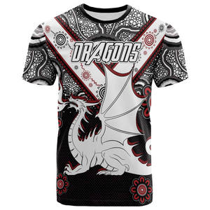 Nouveautés Prix d'usine St.George <span class=keywords><strong>Australie</strong></span> Illawarra T-<span class=keywords><strong>shirt</strong></span> personnalisé inspiré des autochtones Design <span class=keywords><strong>Rugby</strong></span> Fan Cadeau Commande en gros - Product Image 1