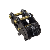 Attache rapide hydraulique haute performance RIBETTER pour mini-excavatrice, conception innovante pour chargeuses-pelleteuses de 1 à 30 tonnes