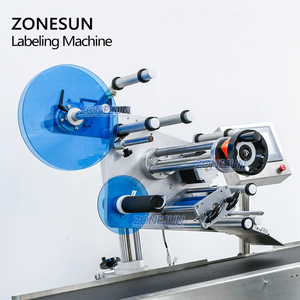 ZONESUN ZS-TB831 Automatic Flat Surface Square Self-Adhesive Label Applicator Top Side Bottle Labeling <strong>Machine</strong> With Date <strong>Coder</strong> - Product Image 2