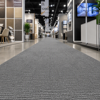 Factory Exhibition Use Machine Made Latex Eco-Friendly Pattern Wall Wall Carpet Runner Rug Non-woven Punch-needle Outdoor Carpet