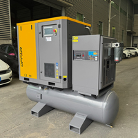 Kompresor Udara Sekrup All in One 4-in-1 OPPAIR OPA-15PV/16 11kW 15HP PM VSD 16 Bar 500L Tangki Pengering Filter untuk Pembuatan Botol PET