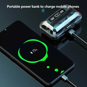 TWS F9-5 Earphone <strong>Bluetooth</strong> Earphones <strong>Wireless</strong> Headphones Hifi Stereo Sports Earbuds <strong>Headset</strong> With Mic Handfree - Product Image 4