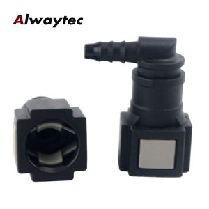 6.3mm 1/4 yakıt hattı hızlı bağlantı hızlı bağlantı hızlı bırakma konnektörü araba Styling yakıt basınç regülatörü Common Rail - Product Image 6