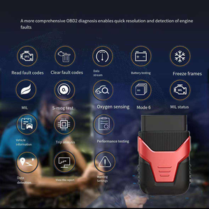 Multifunktionaler OBD2-Fehlercodeleser und Kfz-Diagnosescanner für universelle Fahrzeugmotorsystemtests - Product Image 2